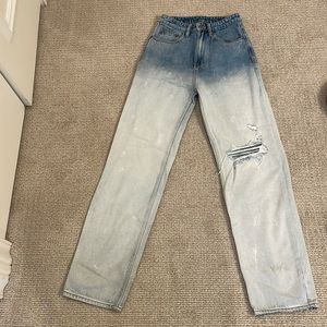 Ksubi ripped ombré jeans